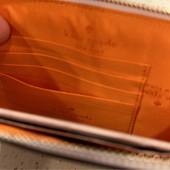 Kate Spade Staci Orange Slice Zip Wristlet NWT MSRP $139